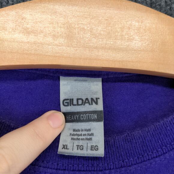 FedEx Express Employee Uniform T Shirt Mens Size XL Purple Graphic Logo - Picture 14 of 15